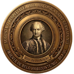 Selo da A∴R∴L∴M∴ Saint-Germain nº3